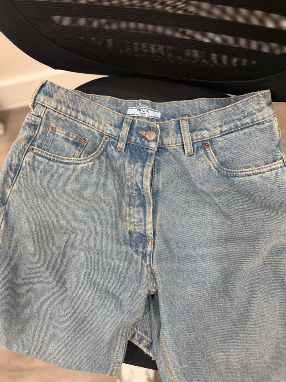 Prada Women’s Light Blue Straight-Leg Jeans - Picture 2 of 6